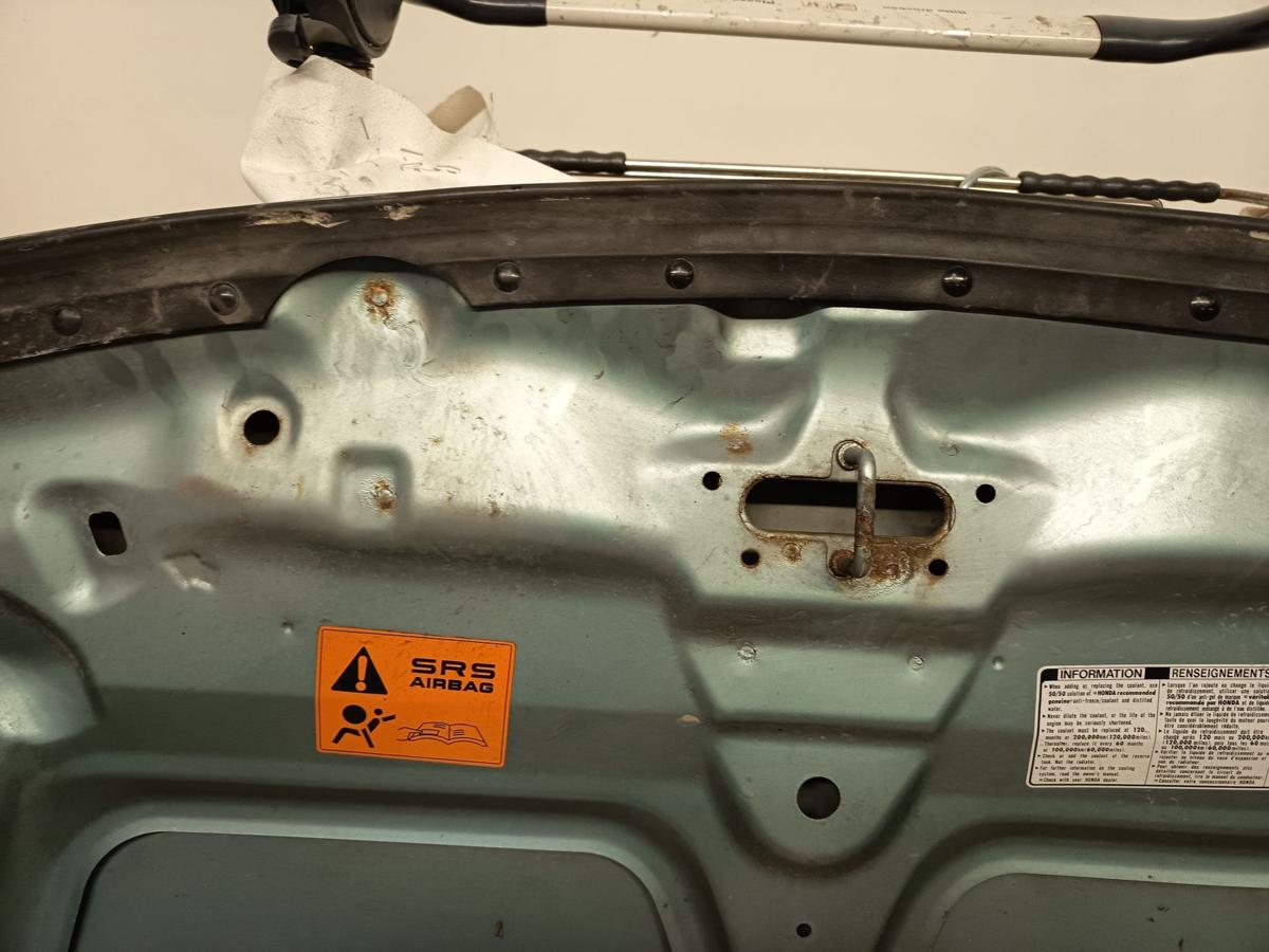 Honda Civic 5DR orig Motorhaube Frontdeckel G502M- Aqua Green Metallic Bj 2001