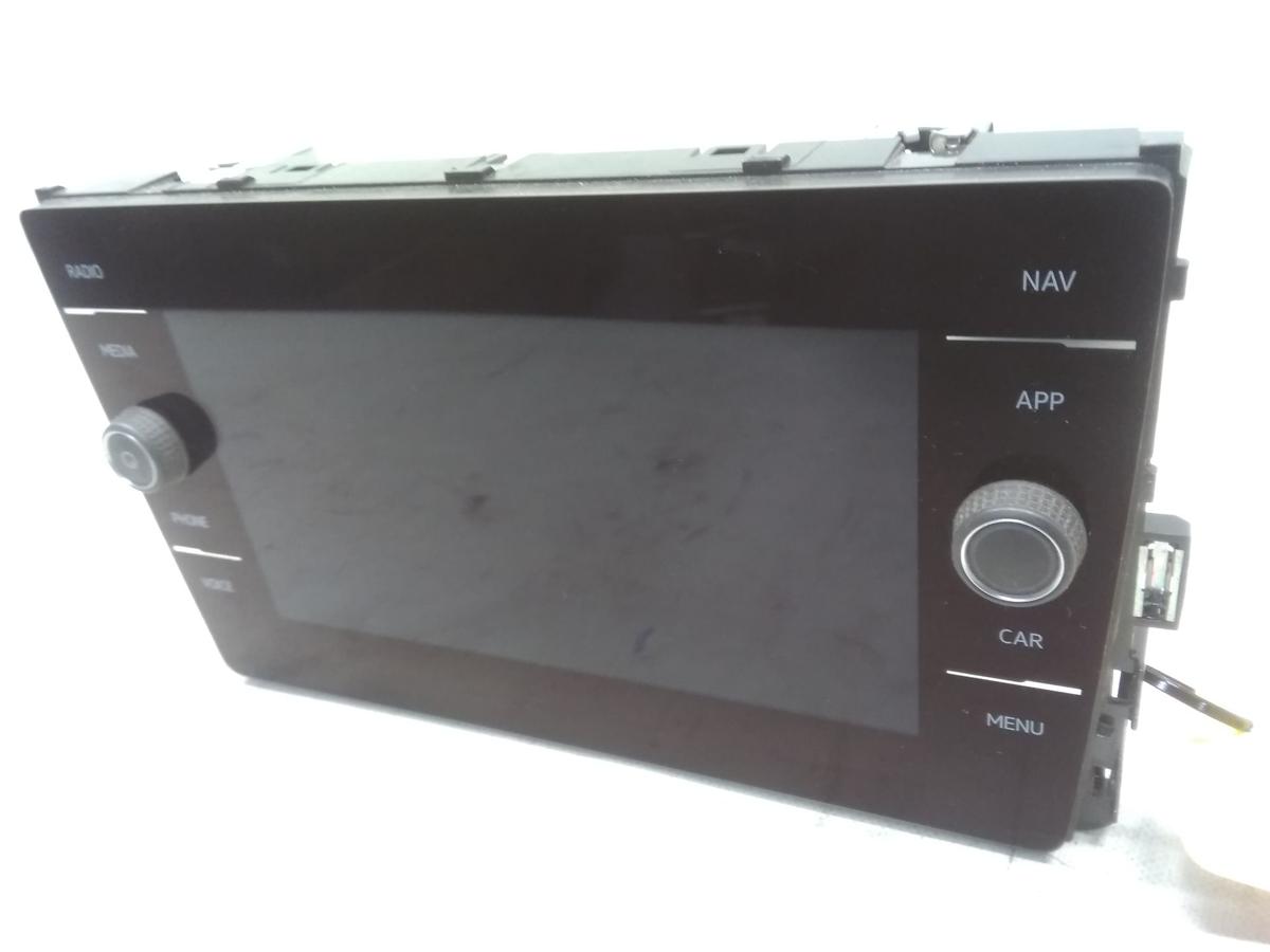 VW T-Cross 1C original Bedieneinheit mit Touchscreen Display 5G6919605B Bj.2020