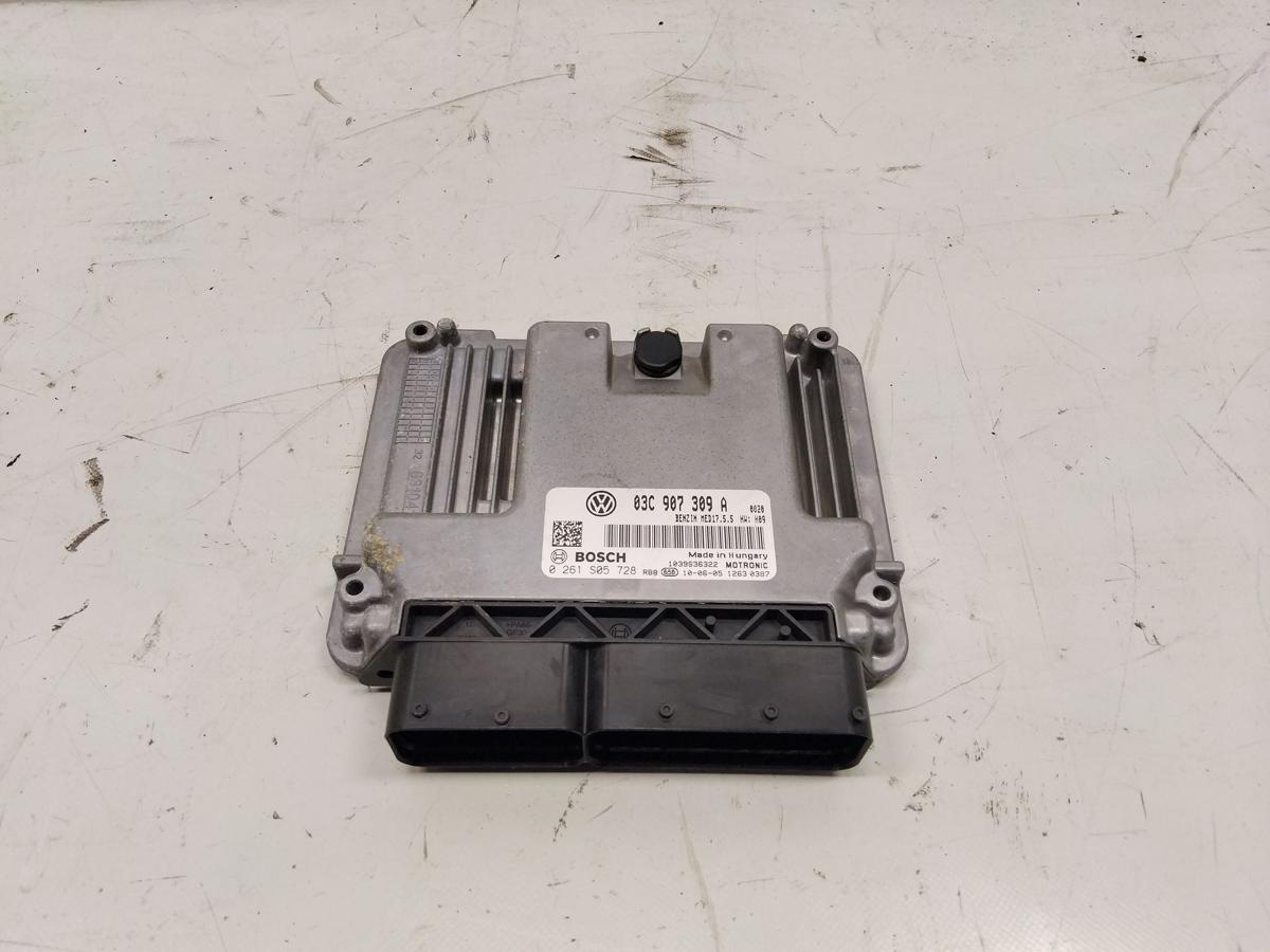 VW Passat 3C B6 Motorsteuerger&auml;t 1.4TSI 90kw CAXA Bj.2010 03C907309A
