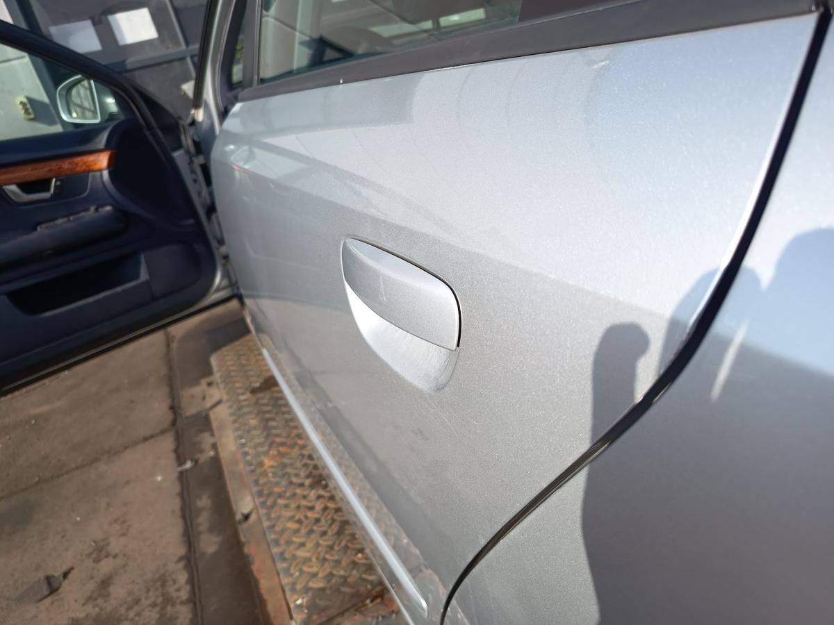 Audi A4 B6 Limo original T&uuml;r hinten links Fond Y7W Lichtsilber Bj 2003