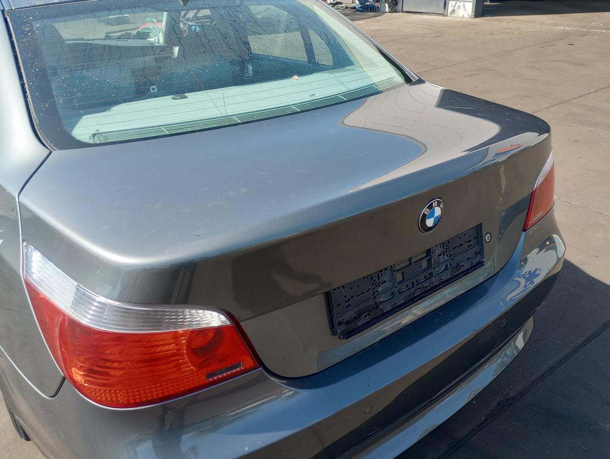 BMW 5er E60 original Heckklappe Kofferraumdeckel Limo A36 Titangrau Bj 2005