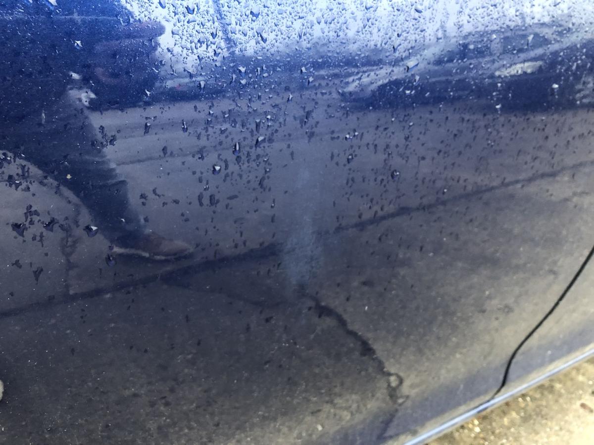 VW Golf 6 VI Variant T&uuml;r hinten rechts Rohbau Autot&uuml;r Fondt&uuml;r blau