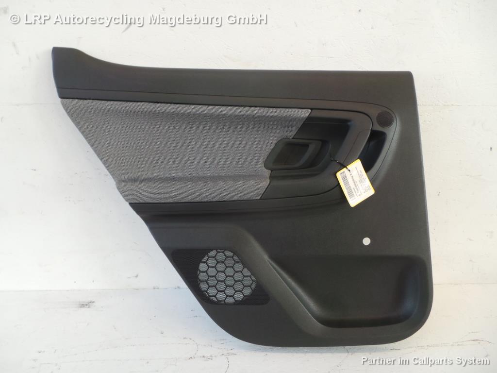 Skoda Fabia 2 Bj.09 5-trg. Türverkleidung hinten links Türpappe