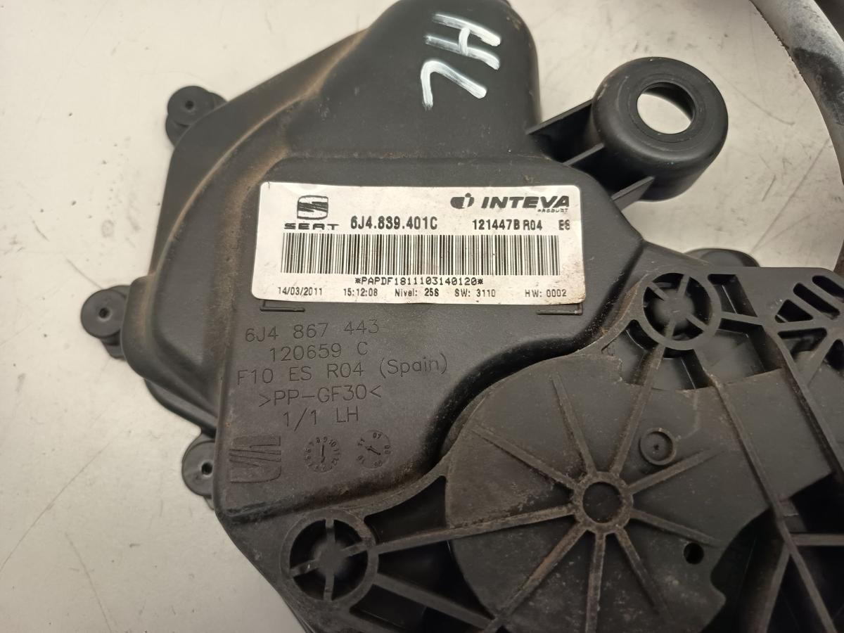 Seat Ibiza 6J 5t&uuml;rer Fensterheber hinten links 6J4839401C mit Motor 6R0959811D