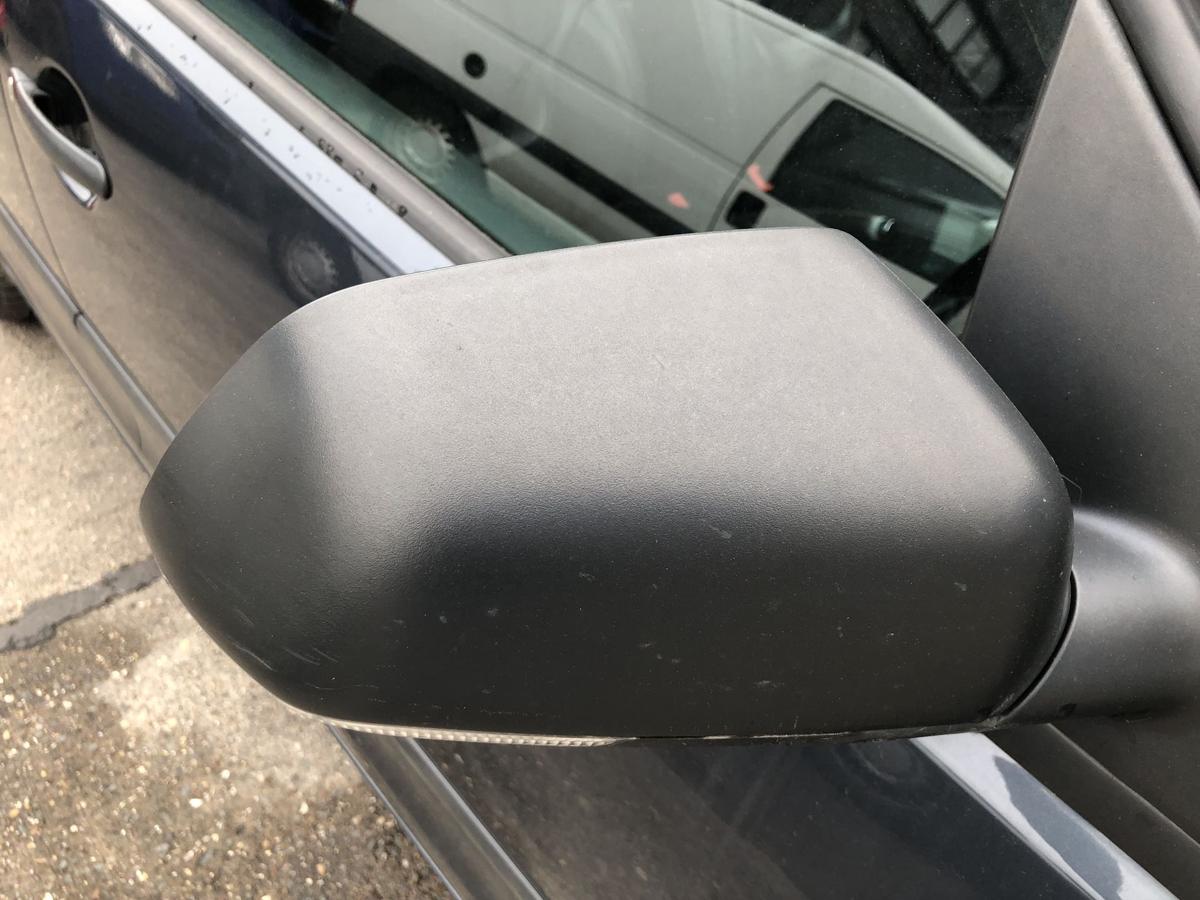 VW Polo 9N3 Au&szlig;enspiegel rechts R&uuml;ckspiegel manuell unlackiert Seitenspiegel