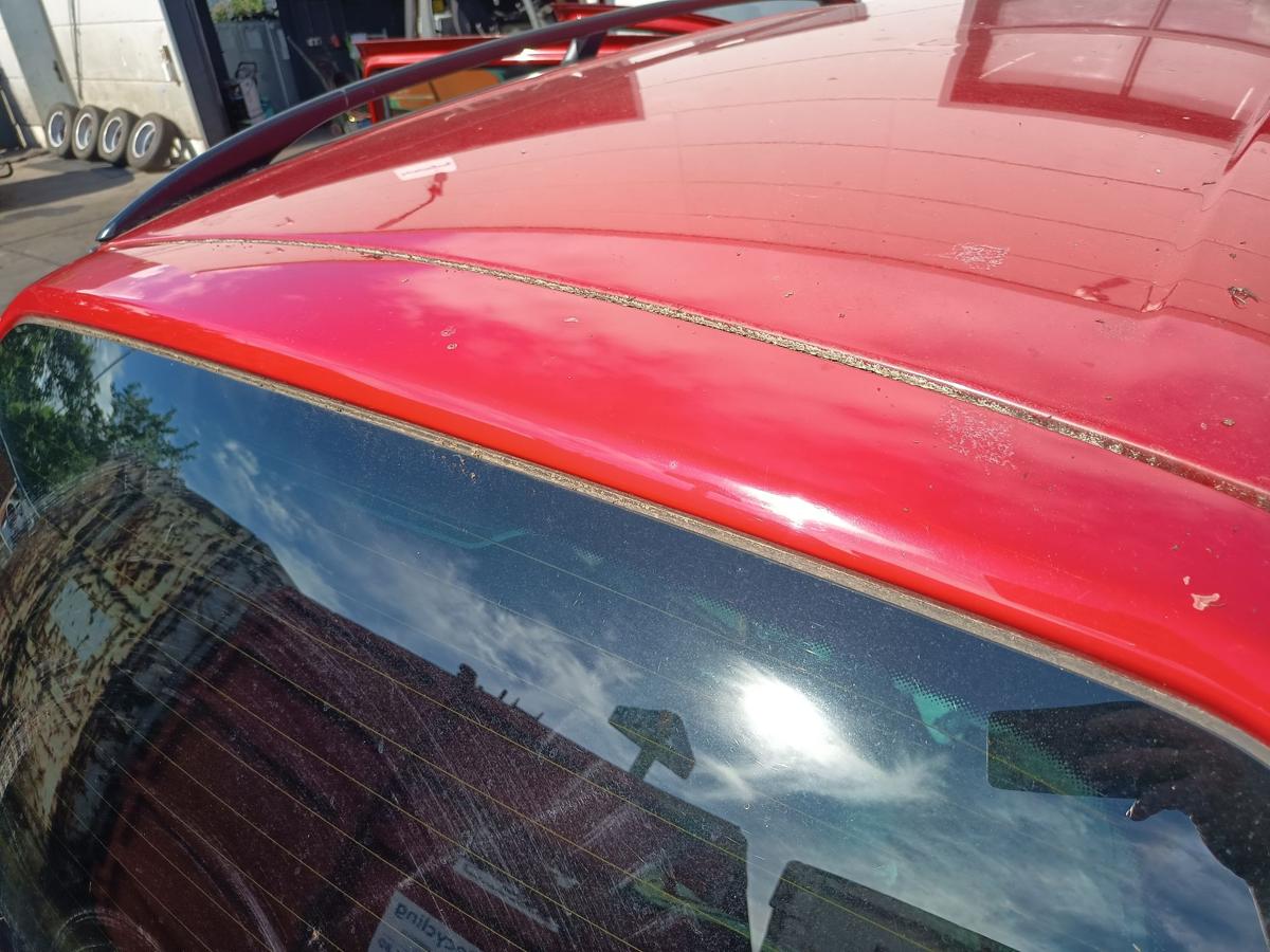 VW Sharan 7M original Heckklappe mit Scheibe K3A Paprikarot Bj 2005