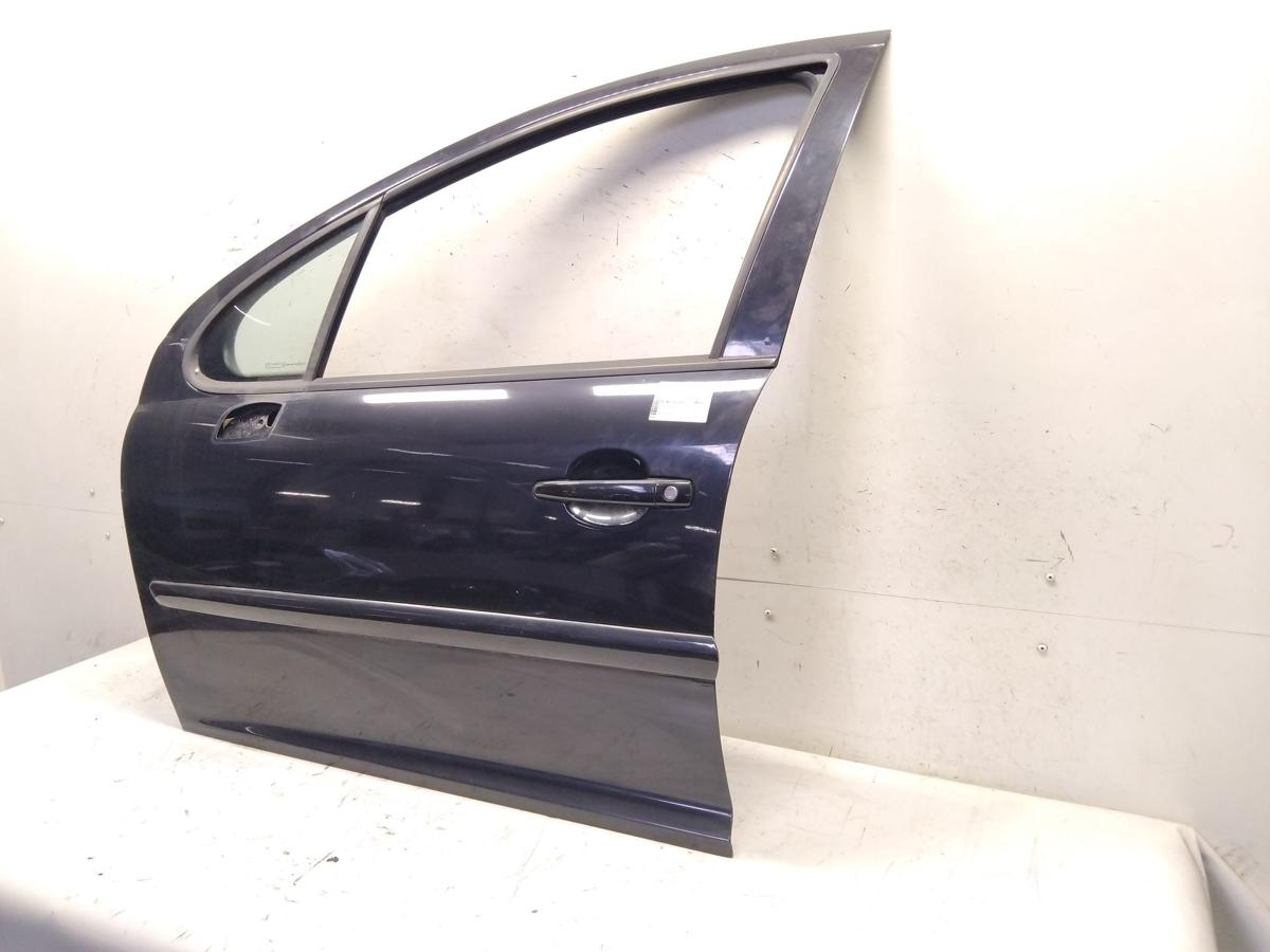 Peugeot 207 original T&uuml;r vorn links EXL Nachtschwarz Metallic BJ2006