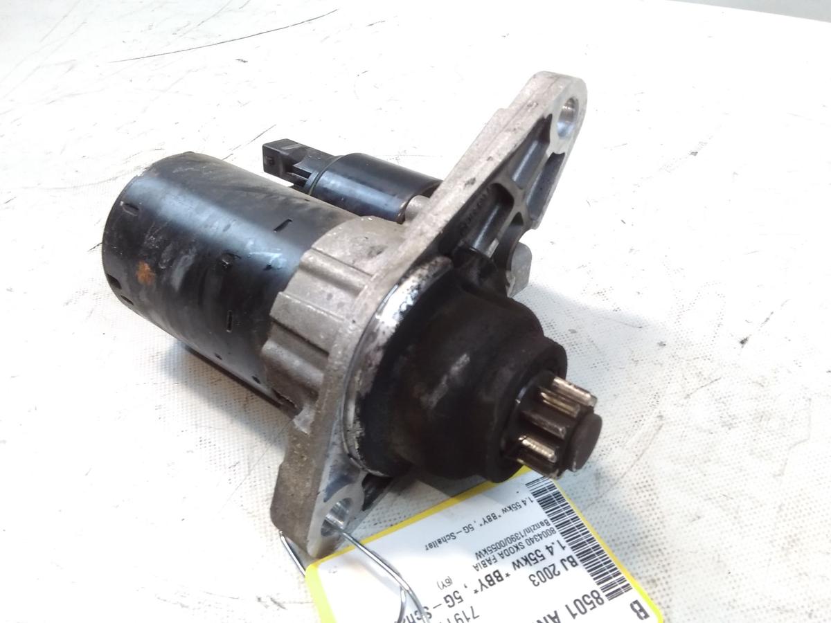 Skoda Fabia 6Y original Anlasser Starter 02T911023G BOSCH 1.4 55kw BBY BJ2003