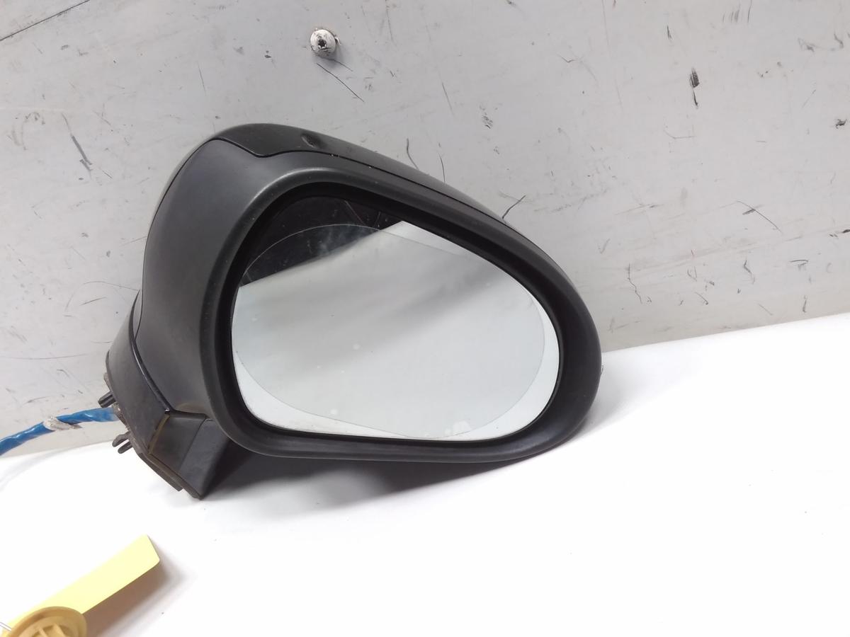 Peugeot 308 orig.Au&szlig;enspiegel rechts elektrisch anklappbar 6+2+2 PIN BJ2011 KTV black perla nera