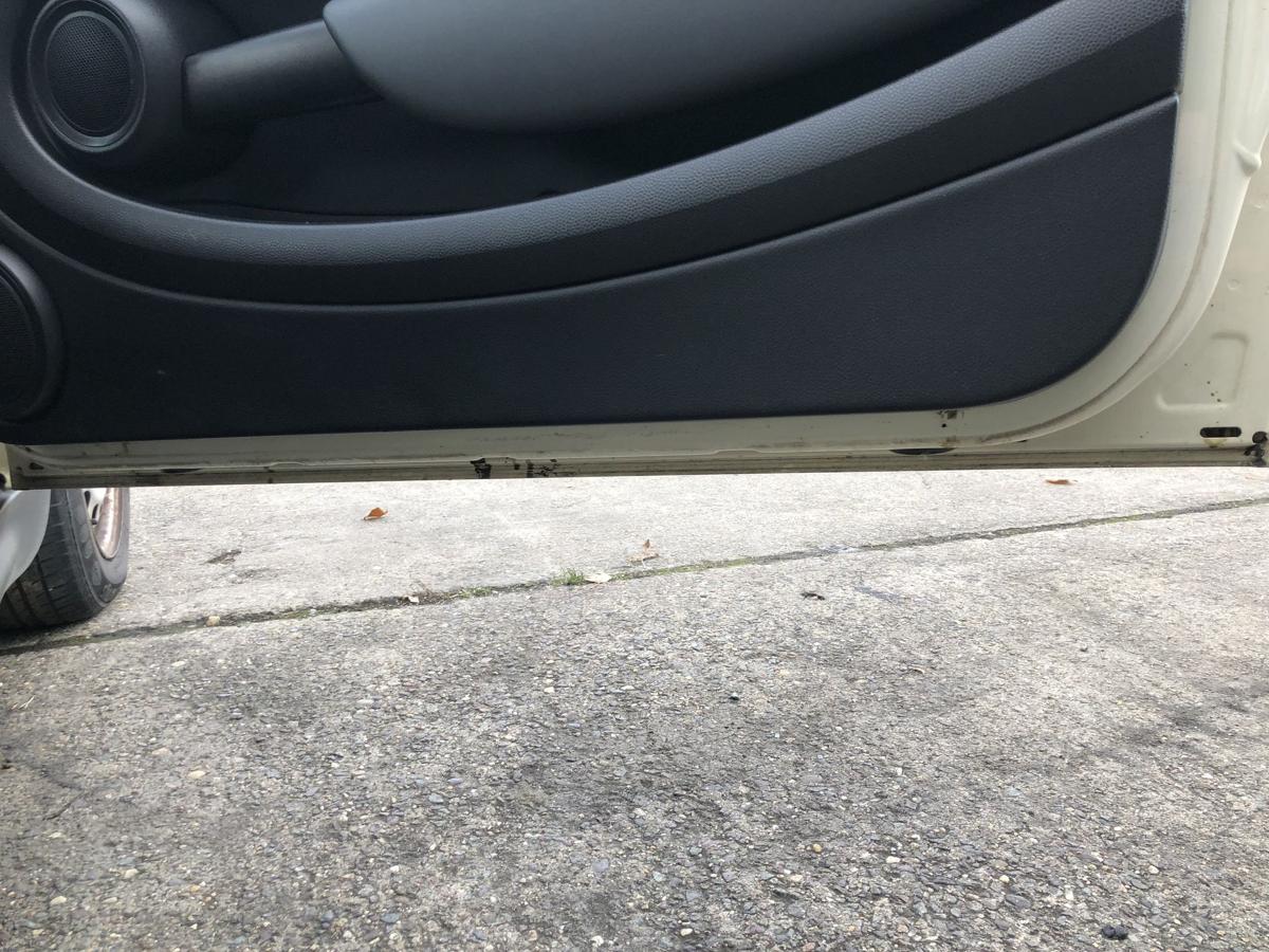 BMW Mini R56 Tür vorne rechts Brifahrertür Rohbau Pepper White