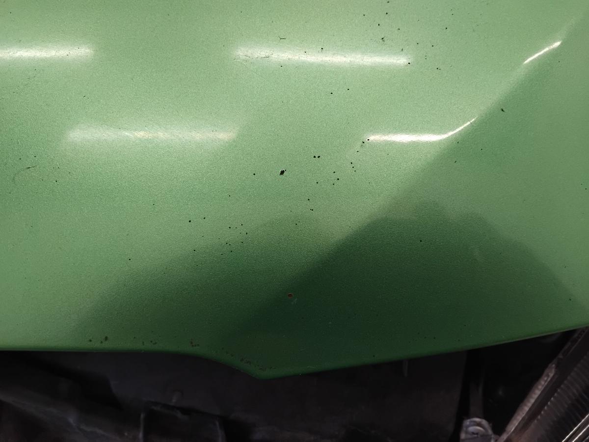 Mazda 2 DE original Motorhaube Deckel vorn hellgr&uuml;nmetallic BJ2008