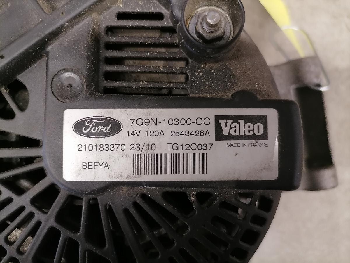 Ford Fiesta JA8 BJ10 Lichtmaschine 120A Generator 1.25 60KW 7G9N-10300-CC Valeo