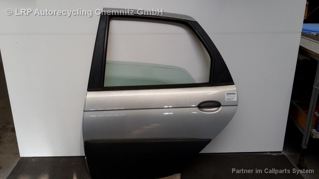 Renault Scenic RX4 BJ 2001 Tür hinten links Silber