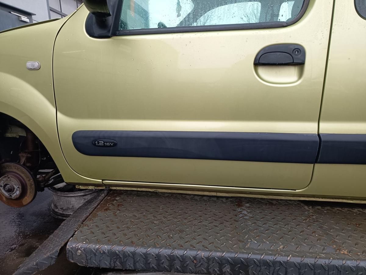 Renault Kangoo KC original T&uuml;r vorn links TED99 Limettengr&uuml;n ab 2003