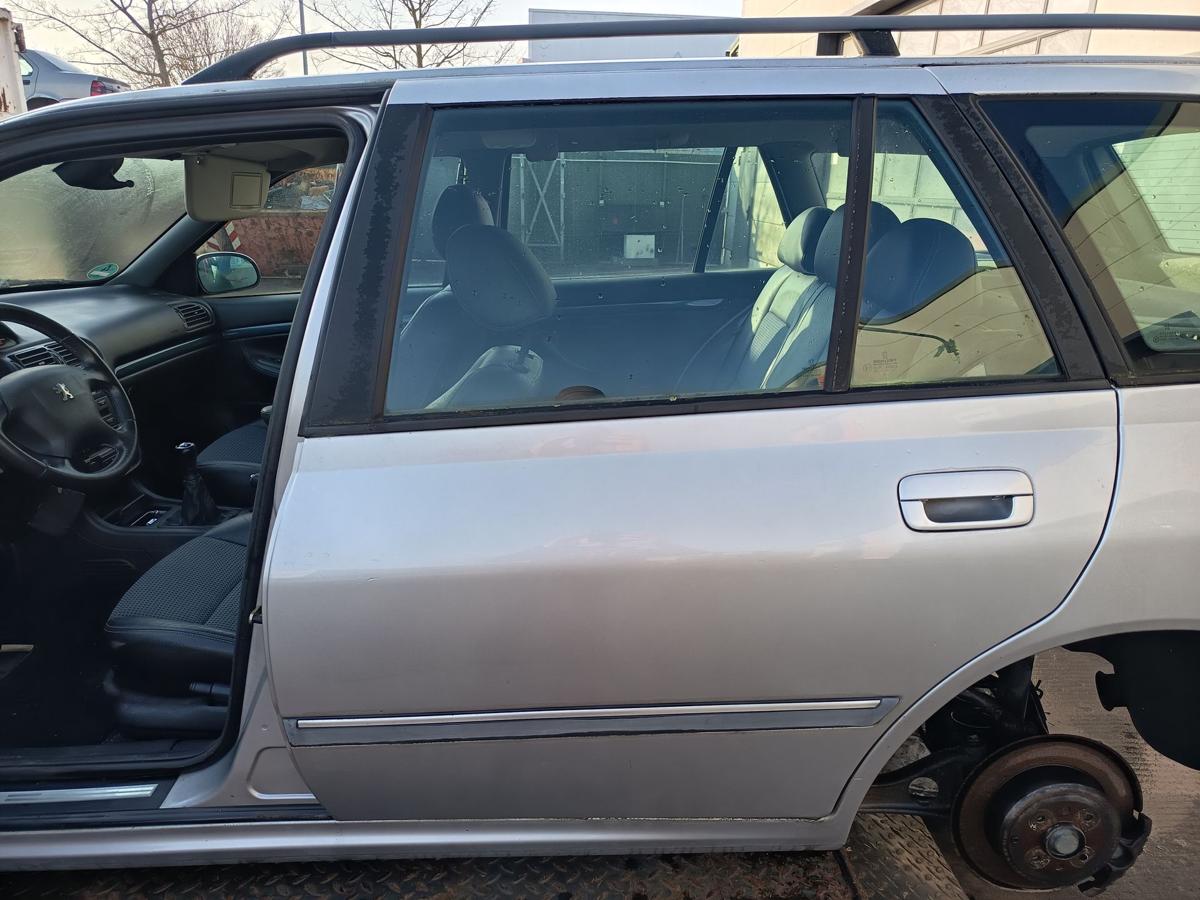 Peugeot 406 Break original T&uuml;r hinten links Fond EYC Quartzgrau Bj 2003