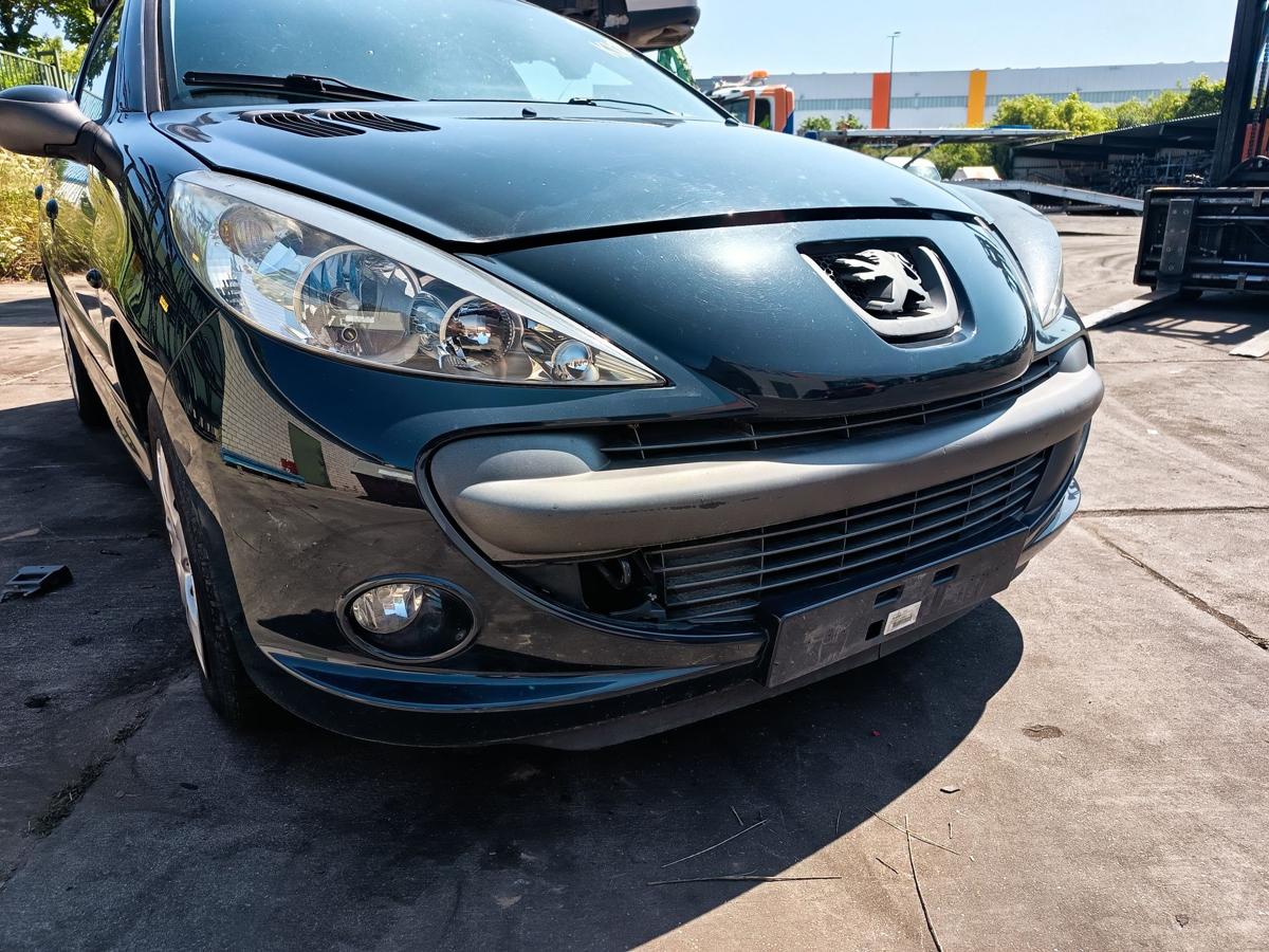 Peugeot 206+ orig Stoßstange vorn NSW Stoßfänger KTG Grau Hurricane Bj 2009