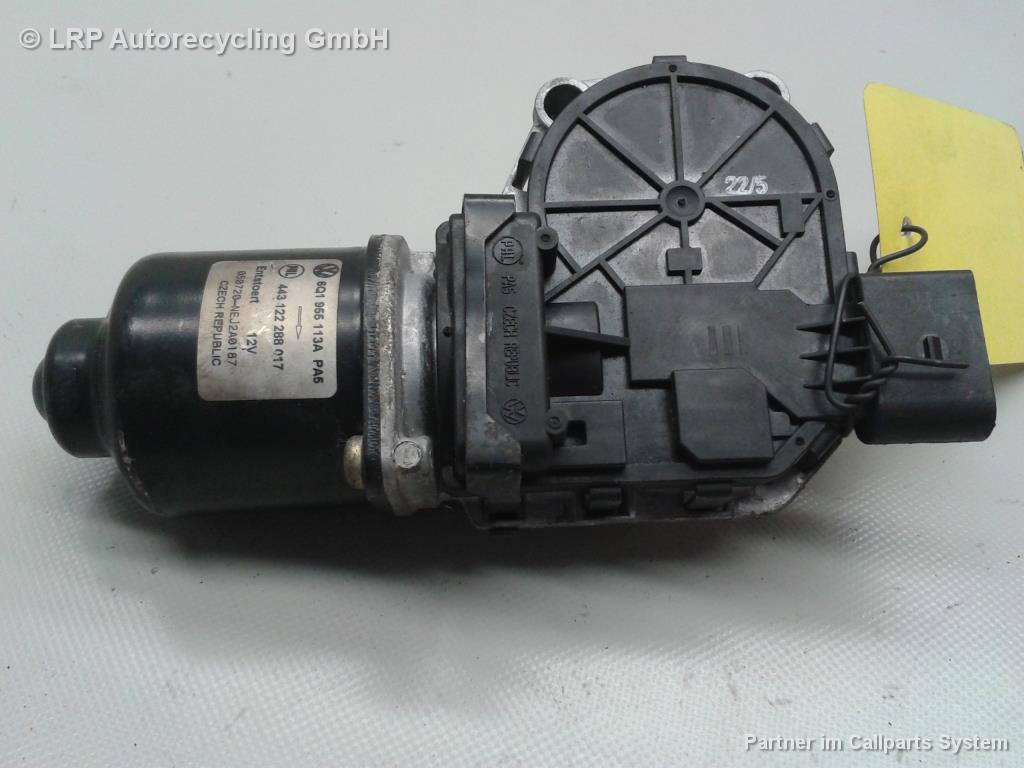 VW Polo 9N3 BJ2005 Motor Wischermotor vorn 6Q1955113A PAL 443122288017