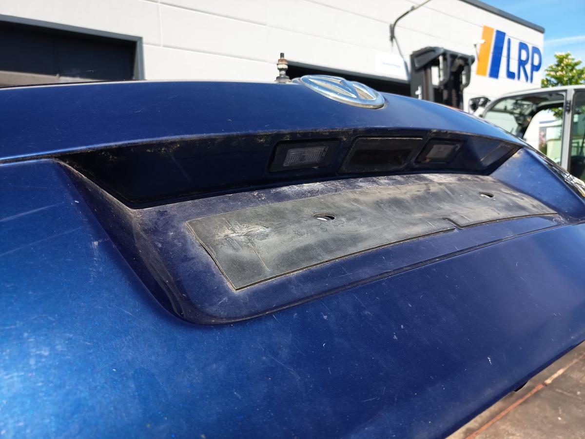 VW Golf Plus 5M original Heckklappe mit Scheibe D5Q Shadow Blue Bj 2006