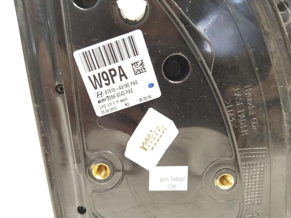 Hyundai i30 Kombi GD orig Au&szlig;enspiegel links elektrisch&beheizt 5polig BJ2015