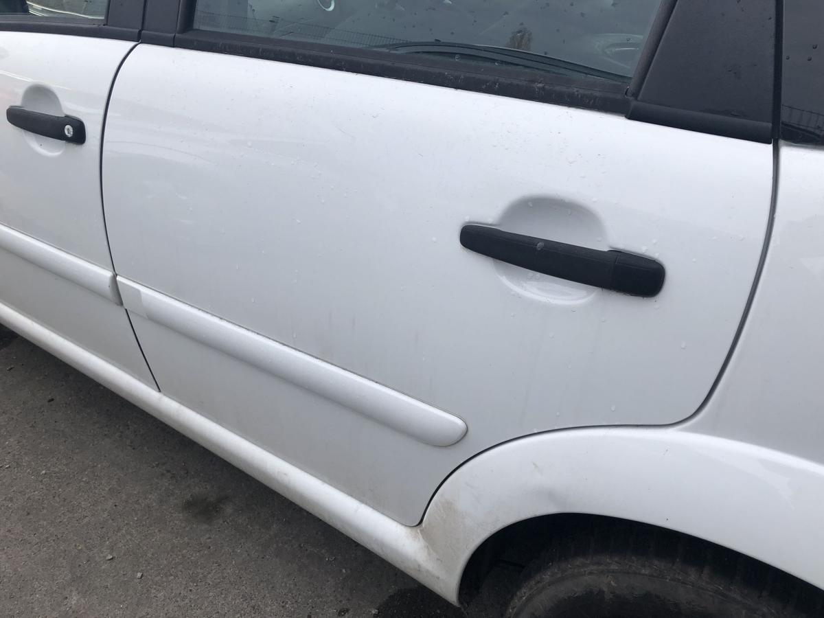 Citroen C3 Typ F T&uuml;r hinten links Fondt&uuml;r im Rohbau EWP Polar Wei&szlig;