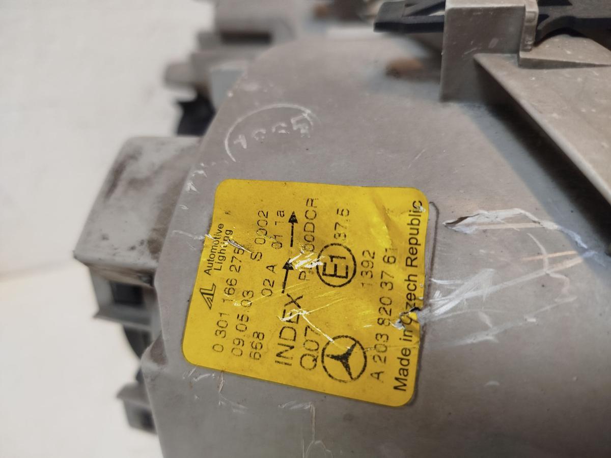 Mercedes C Klasse W203 S203 Scheinwerfer links Xenon Hauptscheinwerfer Lampe OEM