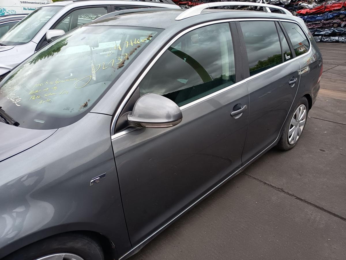 VW Golf VI original Tür links Fahrer D7X Platingrau Bj 2010