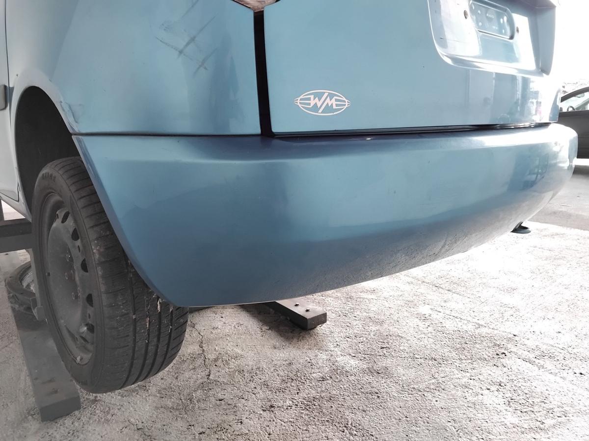 Skoda Roomster 5J original Stoßfänger Stoßstange hinten BJ2009 LF5S Indigoblaumetallic