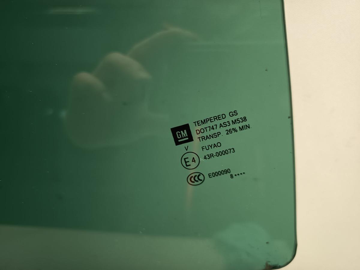 Opel Insignia B Sports Tourer original T&uuml;rscheibe hinten links Fond Bj 2019