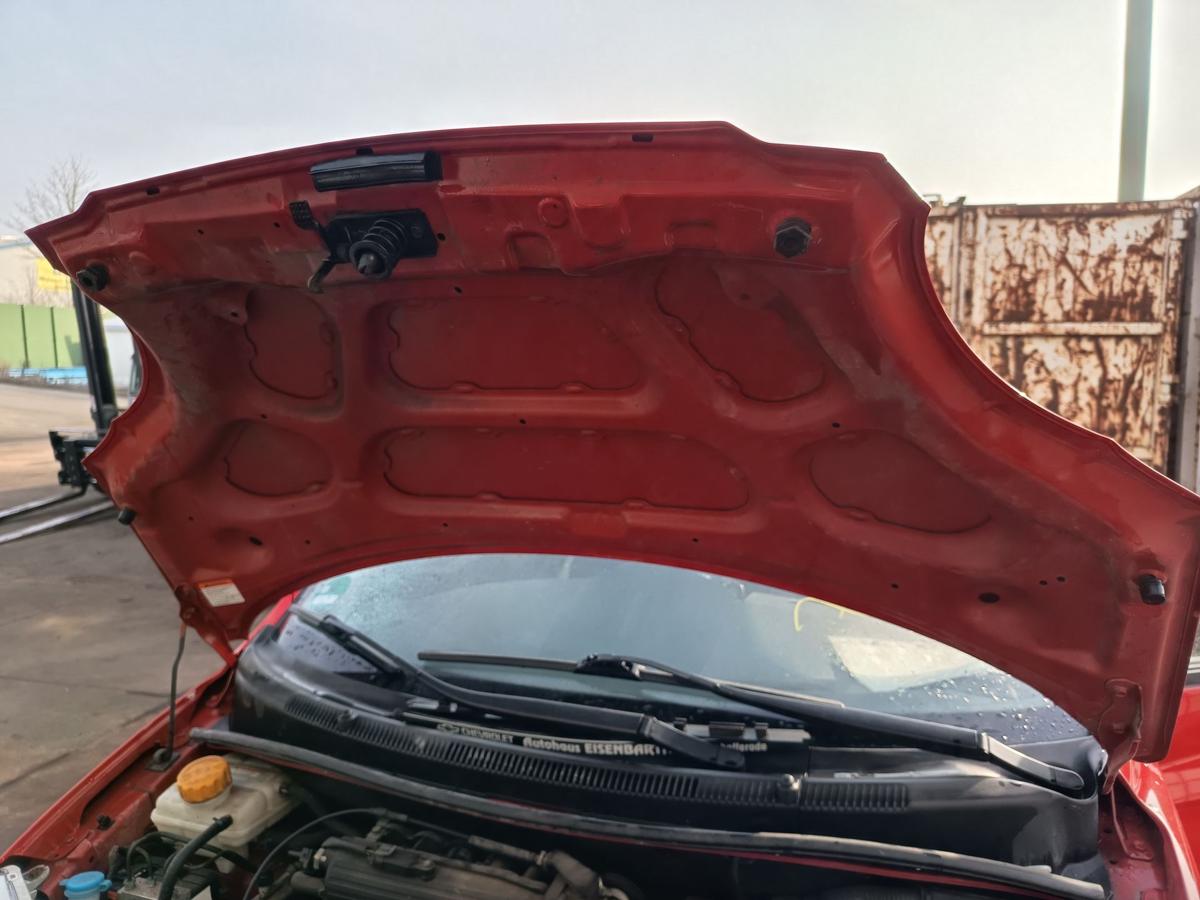 Chevrolet Matiz M200 original Motorhaube Klappe vorn Front 71U Super red Bj 2009