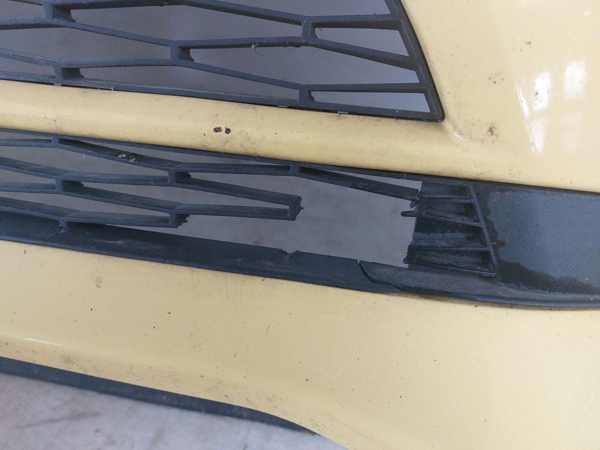 Seat Mii AA Sto&szlig;f&auml;nger vorn Frontsch&uuml;rze Nebel LB1B Sunflower Yellow Schaden
