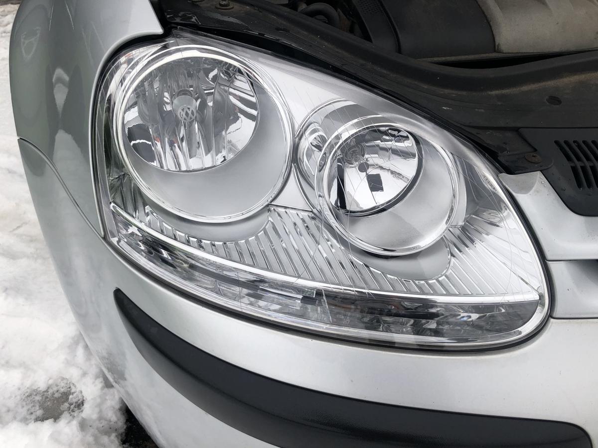 VW Golf 5 V 1K Scheinwerfer rechts Frontscheinwerfer Lampe Halogen Zubeh&ouml;rteil