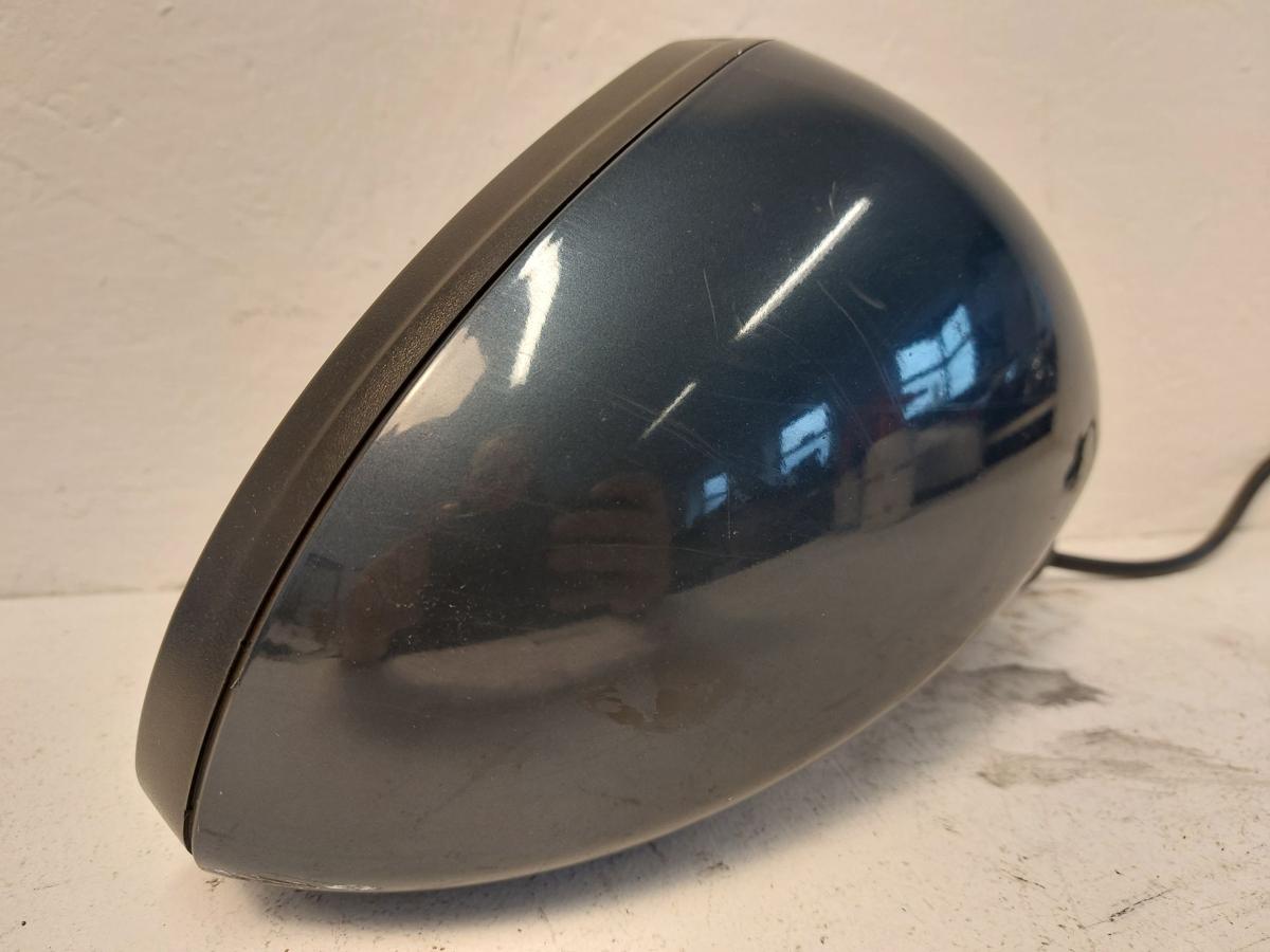 Opel Corsa D Aussenspiegel Spiegel Rückspiegel rechts elektr Z168 Metroblau Perl