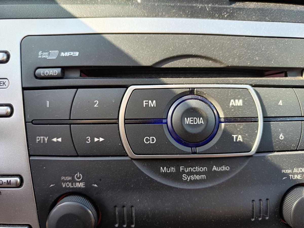 Mazda 6 Baujahr 2009 original Radio CD-Player Stereo Hauptger&auml;t