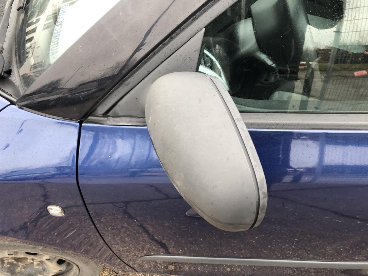 Skoda Fabia 2 Typ 5J Aussenspiegel links R&uuml;ckspiegel unlack manuell