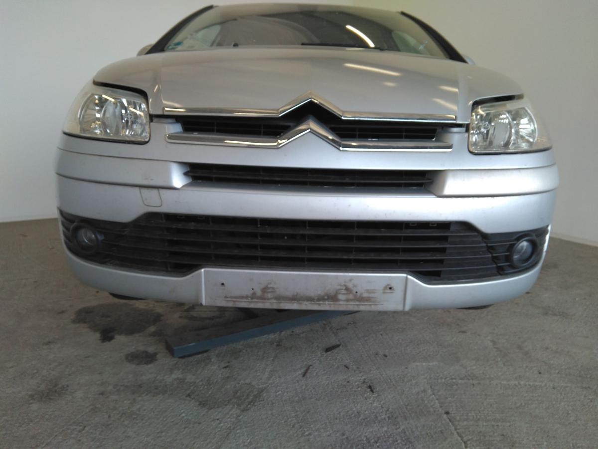 Citroen C4 original Stoßstange Stossfänger vorn EZR-Aluminium-Grau Bj.2007