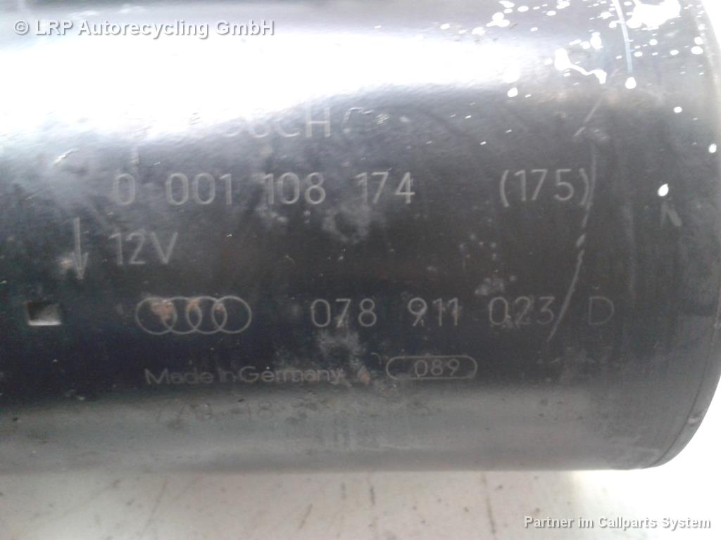 Audi A6 4B original Anlasser Starter 0001108174 BJ1997