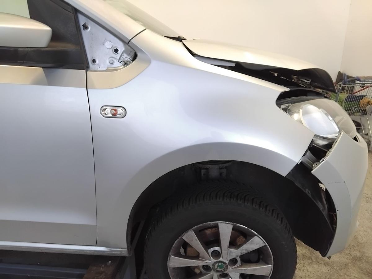 Skoda Citigo original Kotfl&uuml;gel vorn rechts LA7W reflexsilbermetallic BJ2012