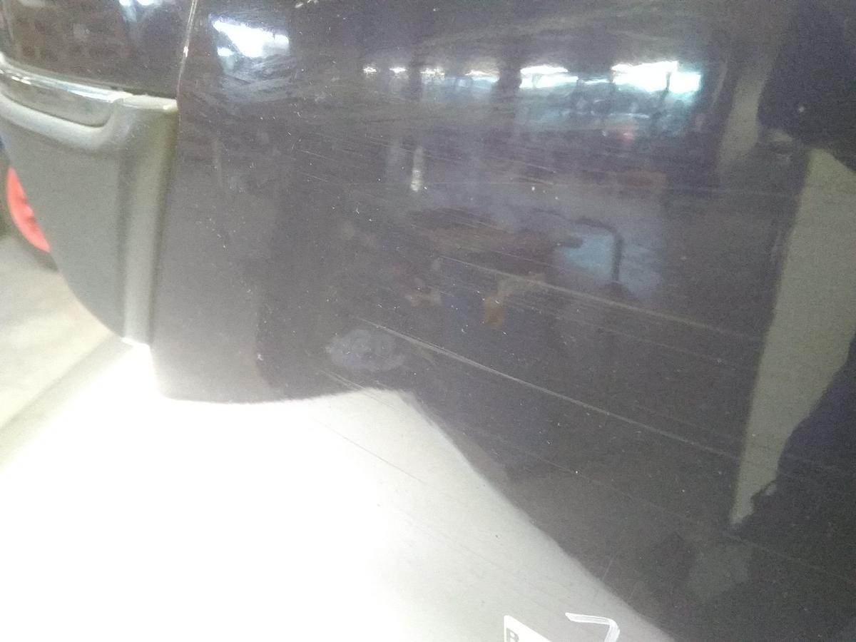Mitsubishi Space Star DG0 original Stoßfänger Stoßstange vorn dunkelblau BJ2003