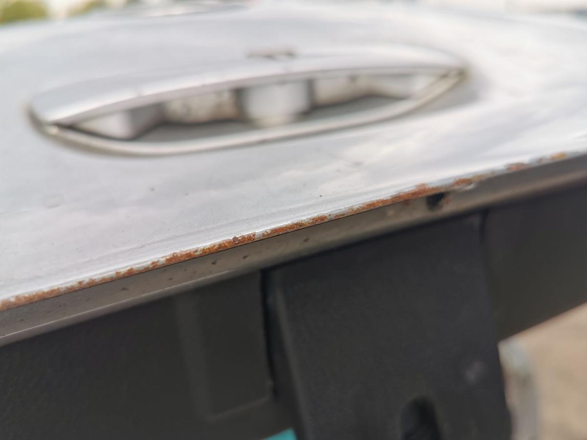 VW Polo 9N1 Heckklappe Klappe Deckel hinten mit Scheibe LA7W Reflexsilber Rohbau