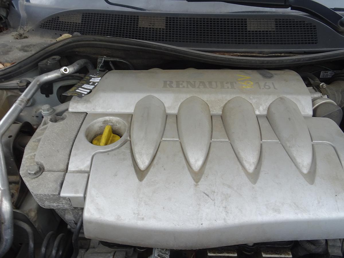 Renault Megane 2 original Motor K4M761 1,6 83KW funktionsgeprüft Bj.2004