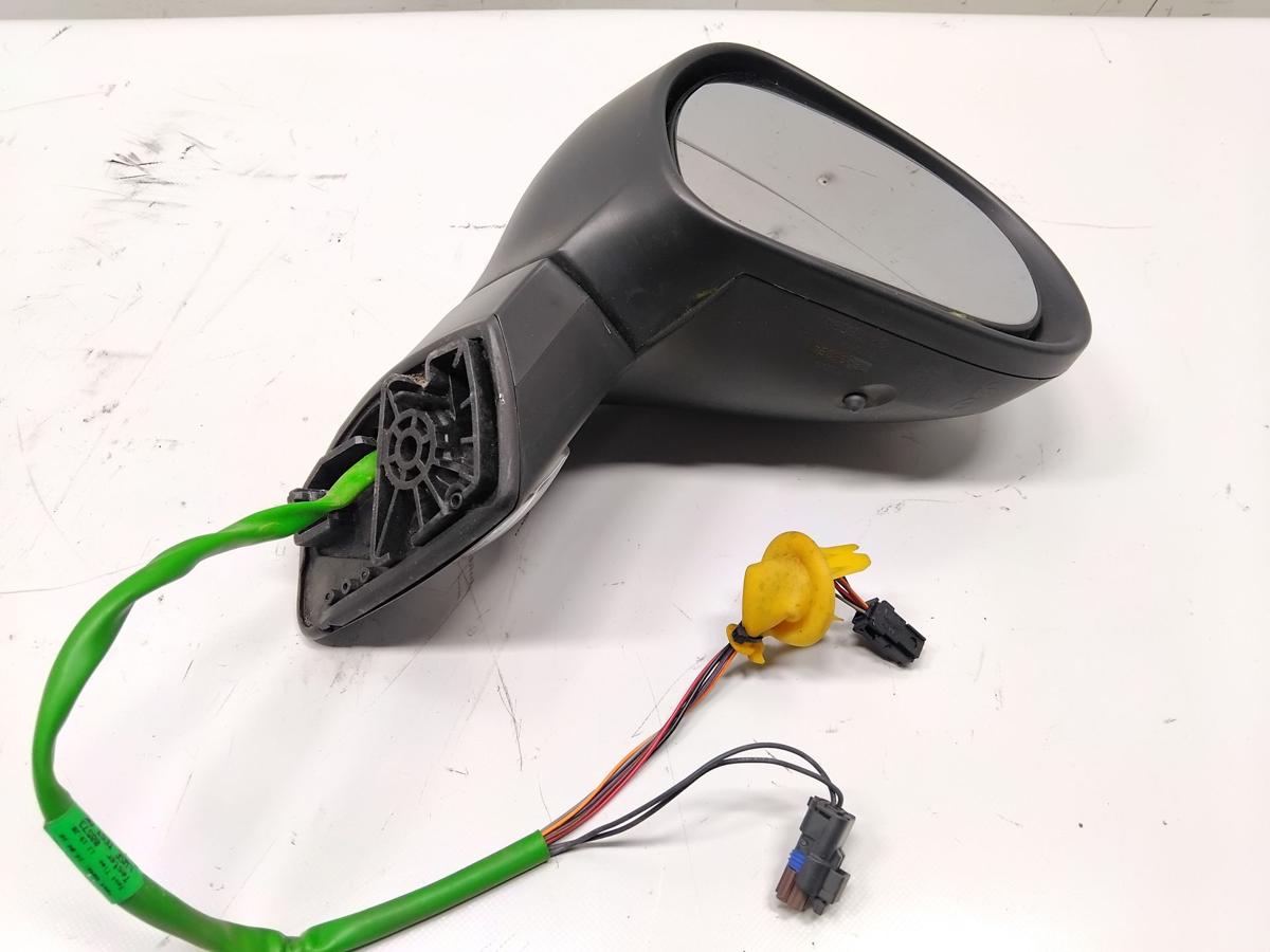 Peugeot 308 orig.Au&szlig;enspiegel rechts elektrisch&beheizt 6Pin+2Pin BJ2010 EWP Schneewei&szlig;