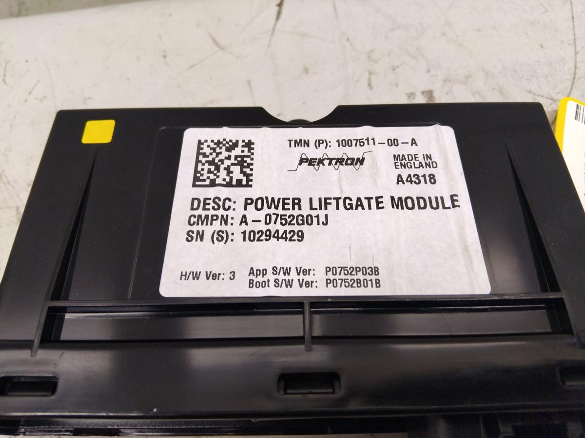 Tesla Model S original Steuerger&auml;t Heckklappen&ouml;ffnung 1007511-00-A Bj.2019