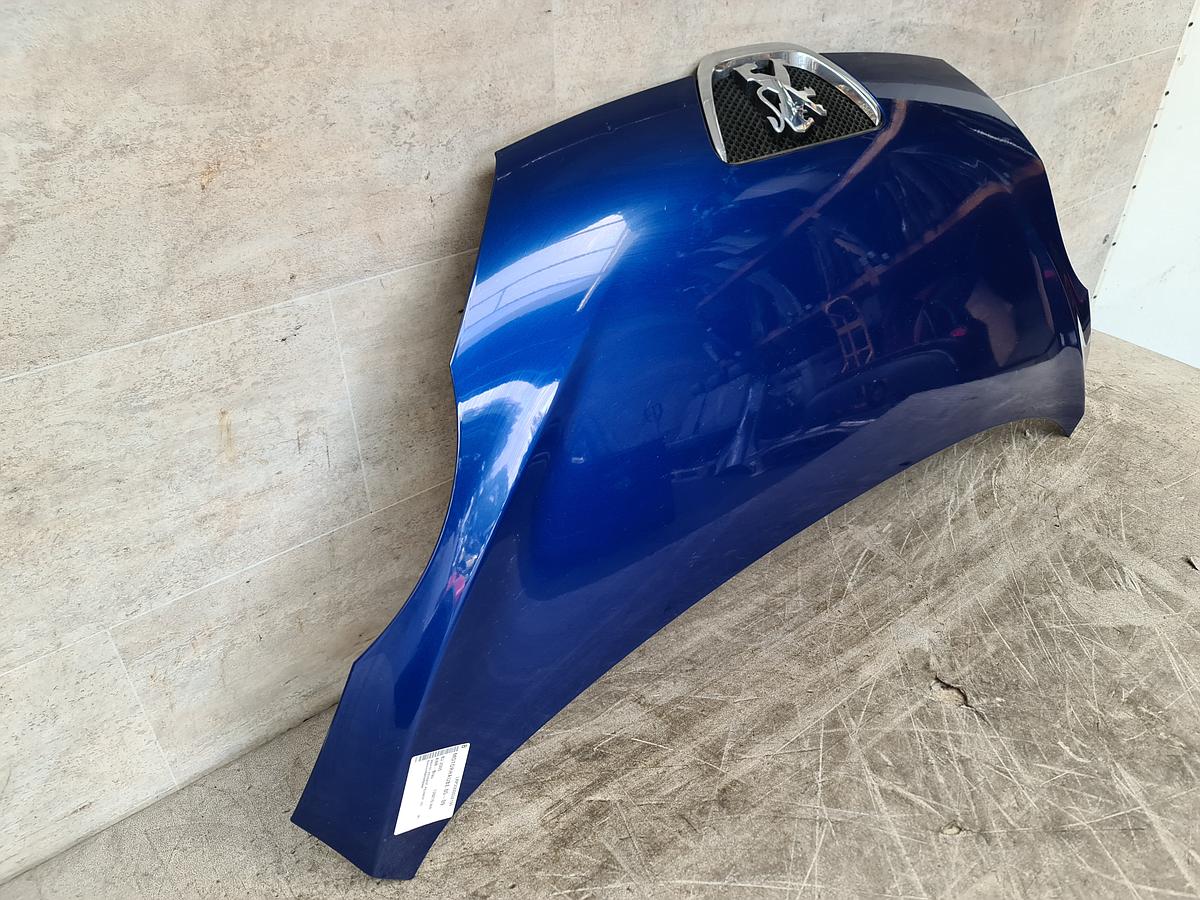 Peugeot 107 BJ05 Motorhaube Frontklappe Deckel vorn KNR-Blau