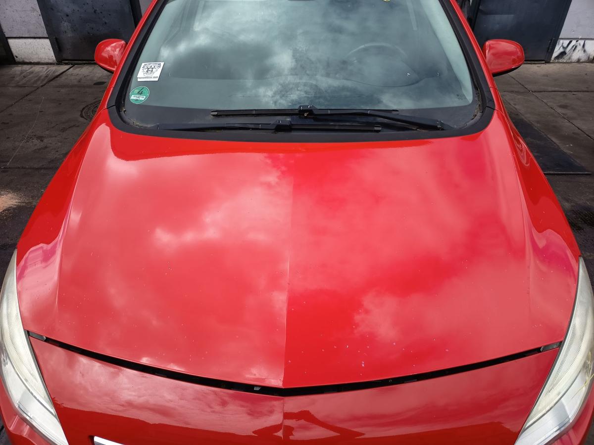 Opel Astra J original Motorhaube Klappe Deckel vorn Front Z50B Power red Bj 2010