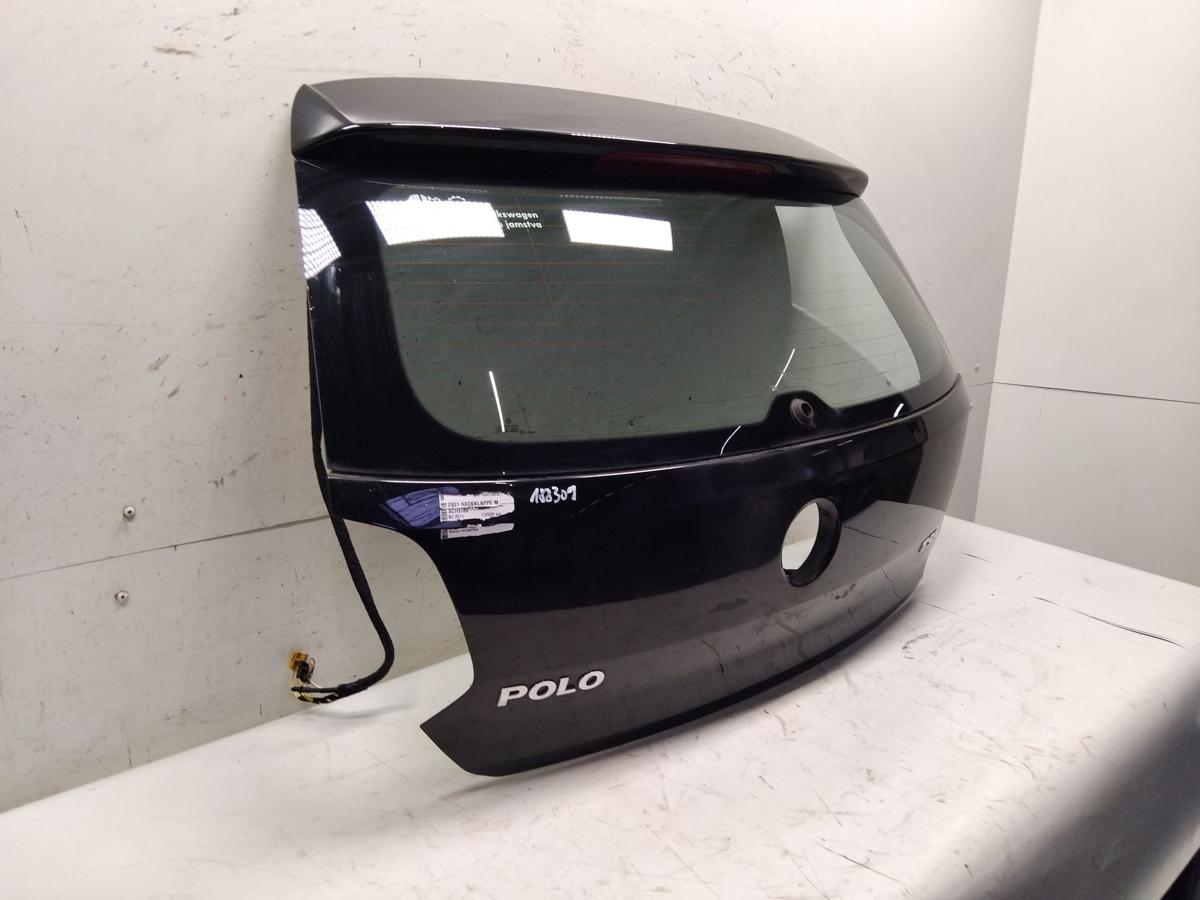 VW Polo 6R Heckklappe brillantschwarz L041mit Heckscheibe Bj.2011