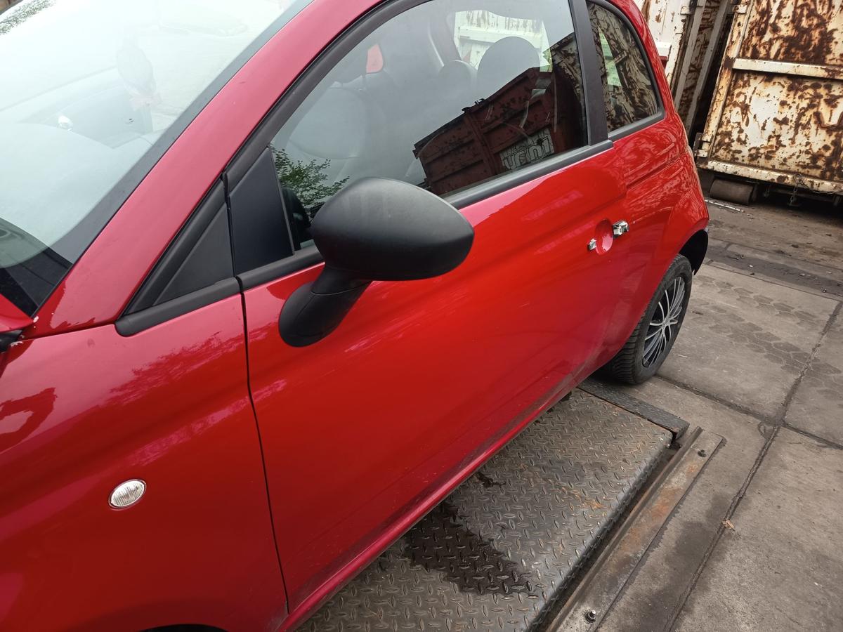 Fiat 500 3t&uuml;rer original T&uuml;r links Fahrer 111/A Rosso Bj 2012