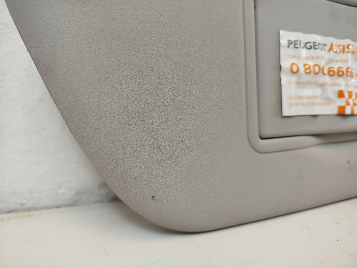 Peugeot 3008 I Typ 0U Sonnenblende vorn links mit Spiegel Fahrerseite