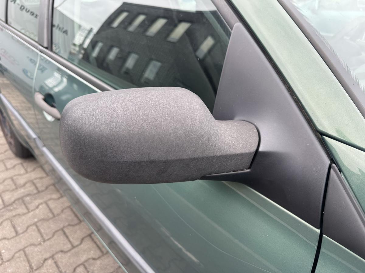Renault Megane 2 original Au&szlig;enspiegel rechts schwarz unlackiert manuell verstellbar Bj.2004