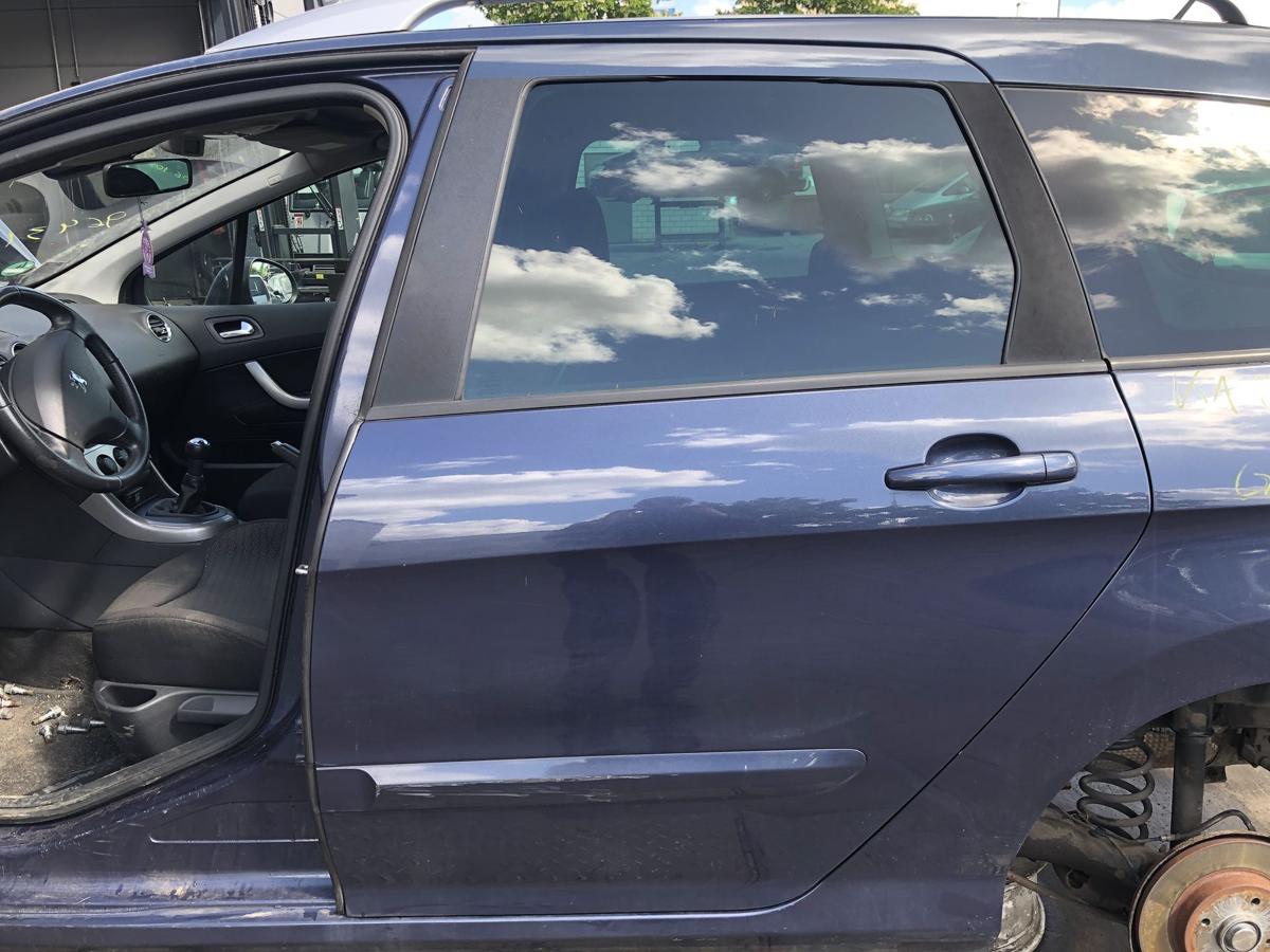 Peugeot 308sw original Tür hinten links Fond KHH Taurangablau Bj 2008