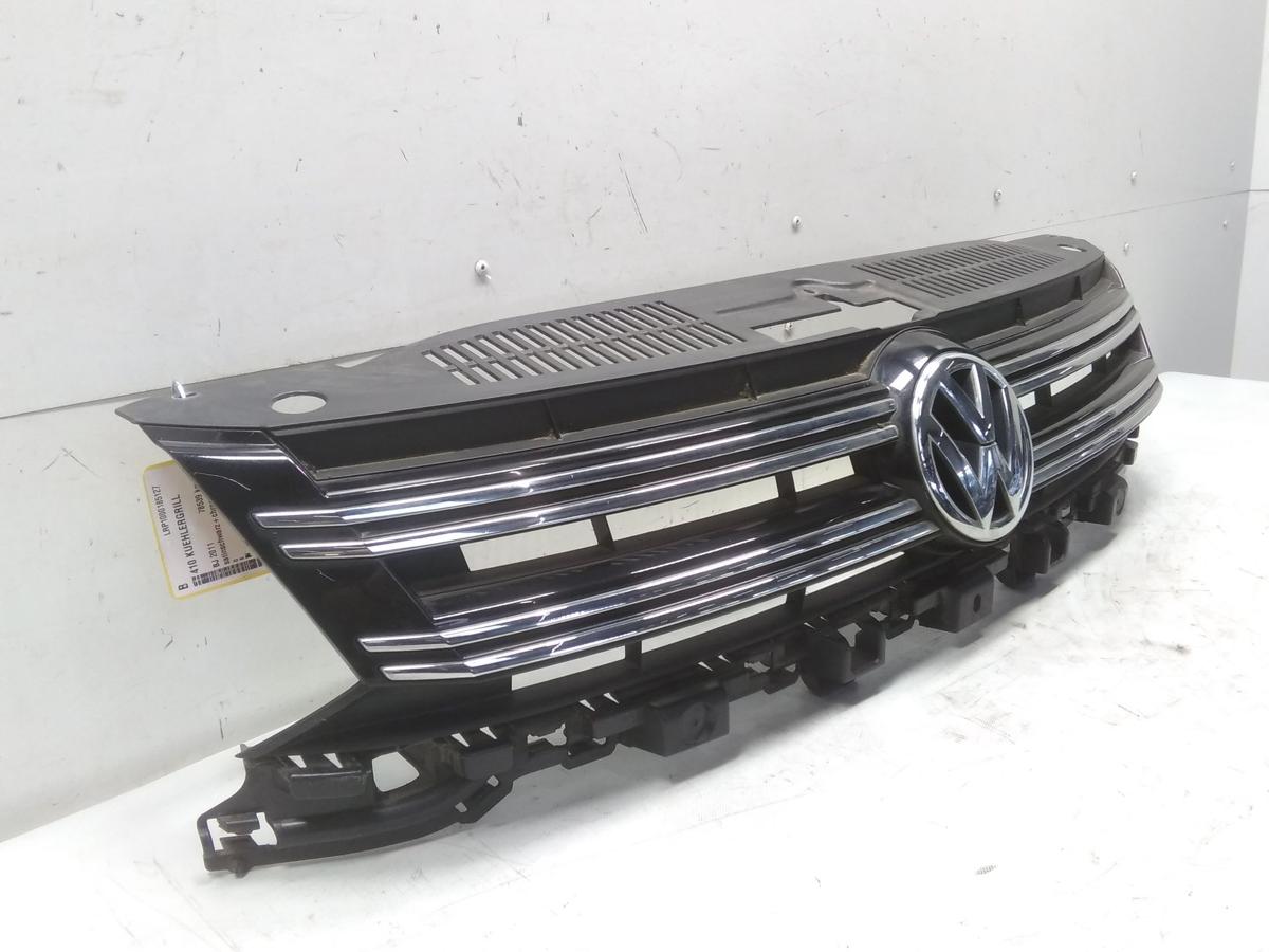 VW Tiguan 5N2 original Kühlergrill satinschwarz+chrom BJ2011